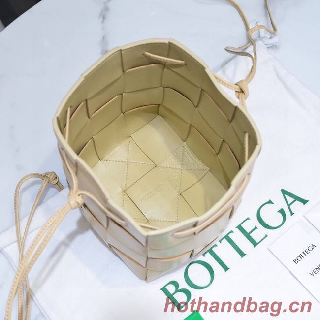 Bottega Veneta Small Cassette Bucket Bag 680218 Porridge