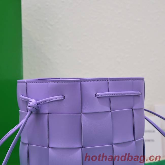 Bottega Veneta Small Cassette Bucket Bag 680218 Wisteria