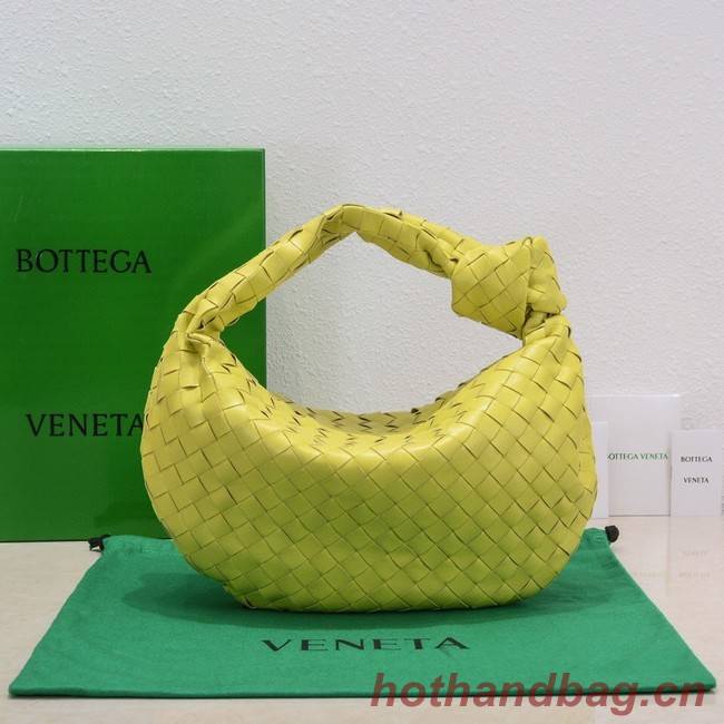 Bottega Veneta Teen Jodie 690225 Glittering green