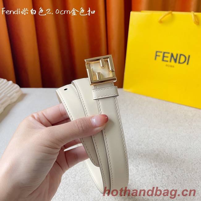 Fendi Leather Belt 20MM 2775