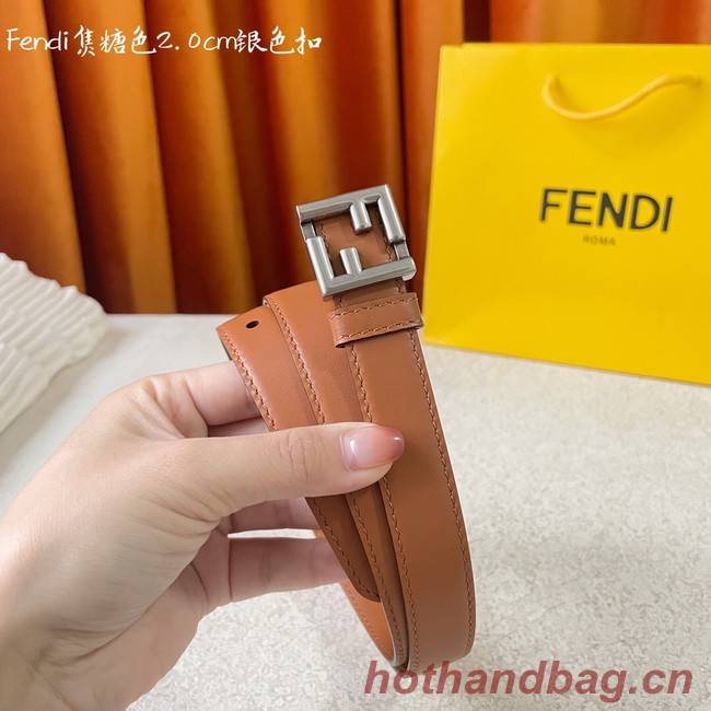 Fendi Leather Belt 20MM 2778