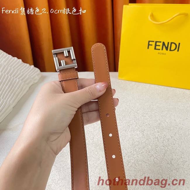 Fendi Leather Belt 20MM 2778