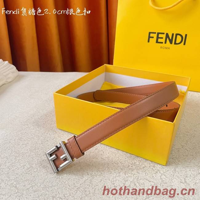 Fendi Leather Belt 20MM 2778