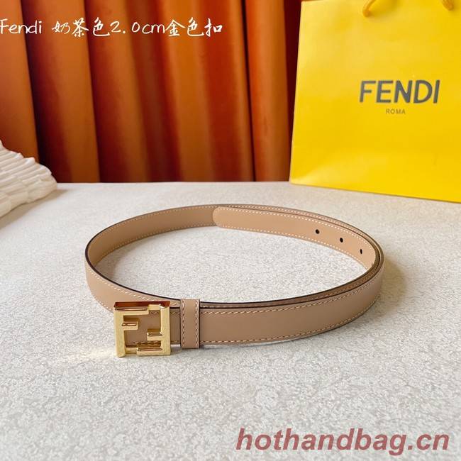 Fendi Leather Belt 20MM 2780