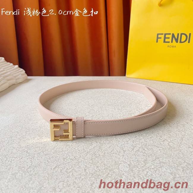 Fendi Leather Belt 20MM 2781