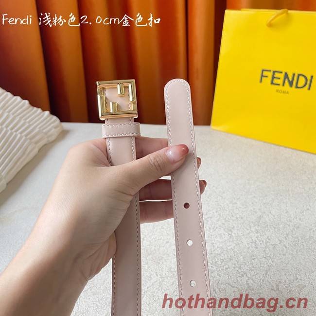 Fendi Leather Belt 20MM 2781