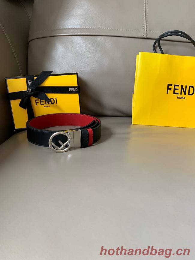 Fendi Leather Belt 34MM 2768