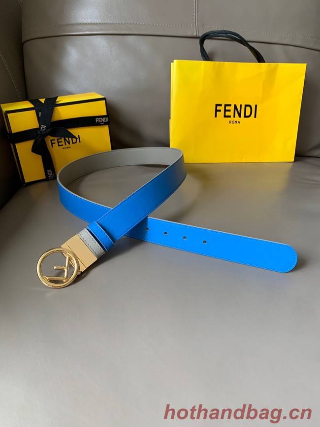 Fendi Leather Belt 34MM 2772