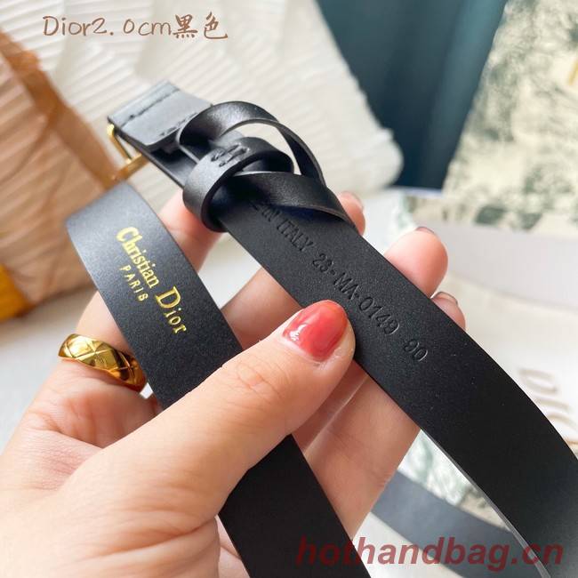 Dior Leather Belt 20MM 2795