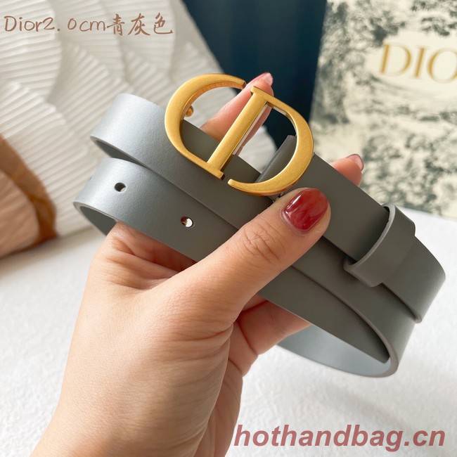 Dior Leather Belt 20MM 2799