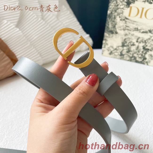 Dior Leather Belt 20MM 2799