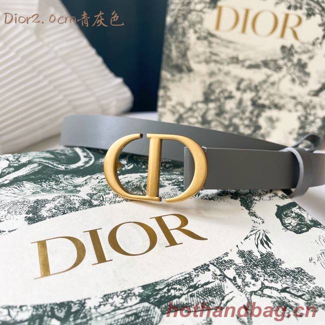 Dior Leather Belt 20MM 2799