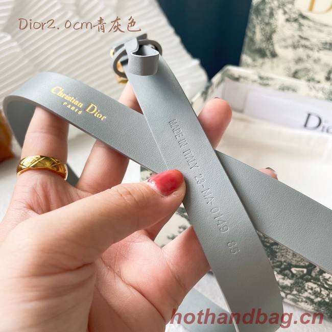 Dior Leather Belt 20MM 2799