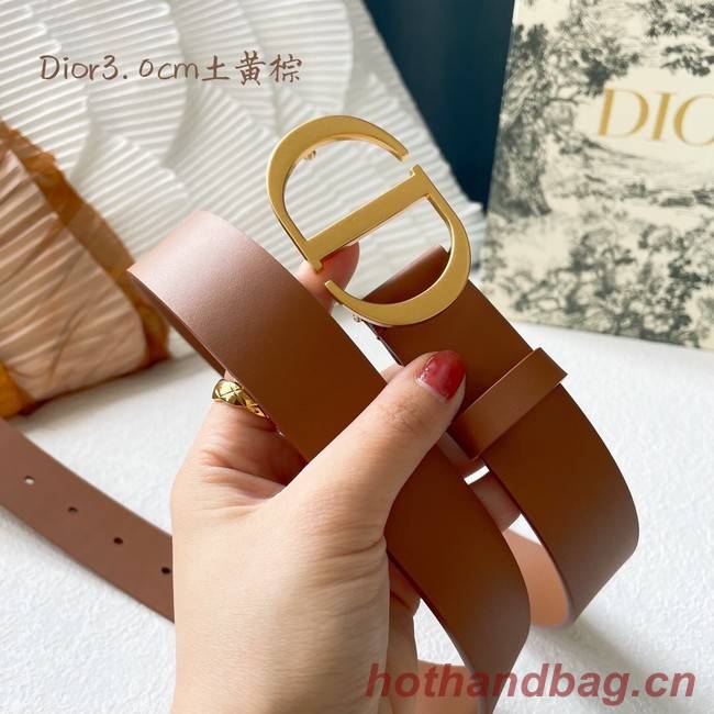 Dior Leather Belt 30MM 2790