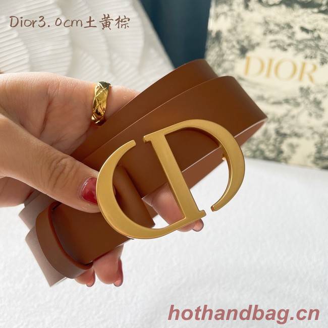 Dior Leather Belt 30MM 2790