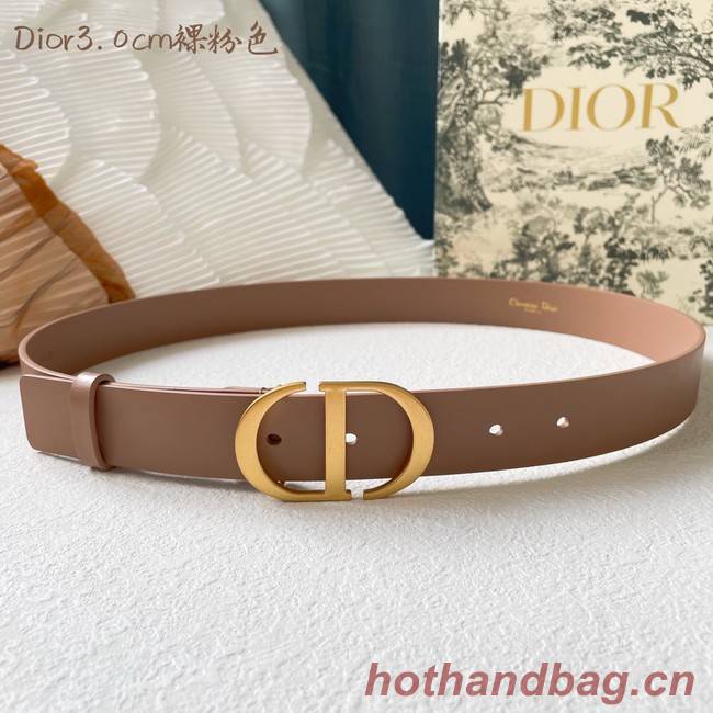 Dior Leather Belt 30MM 2792