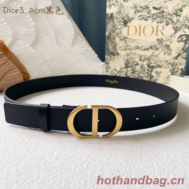 Dior Leather Belt 30MM 2792