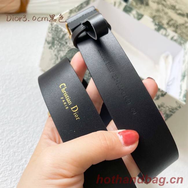 Dior Leather Belt 30MM 2792