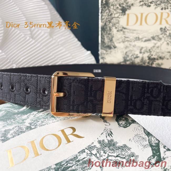 Dior calf leather 35MM BELT 2801