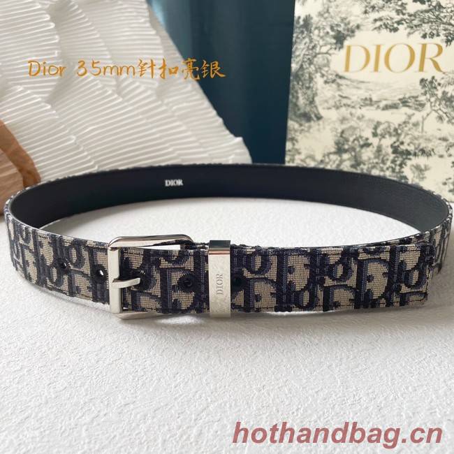 Dior calf leather 35MM BELT 2804