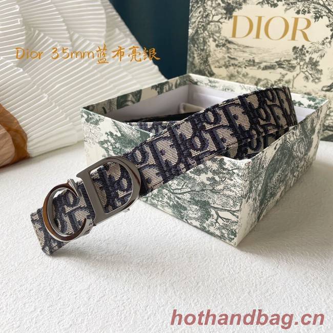 Dior calf leather 35MM BELT 2807