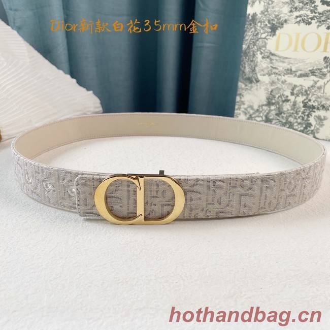 Dior calf leather 35MM BELT 2809