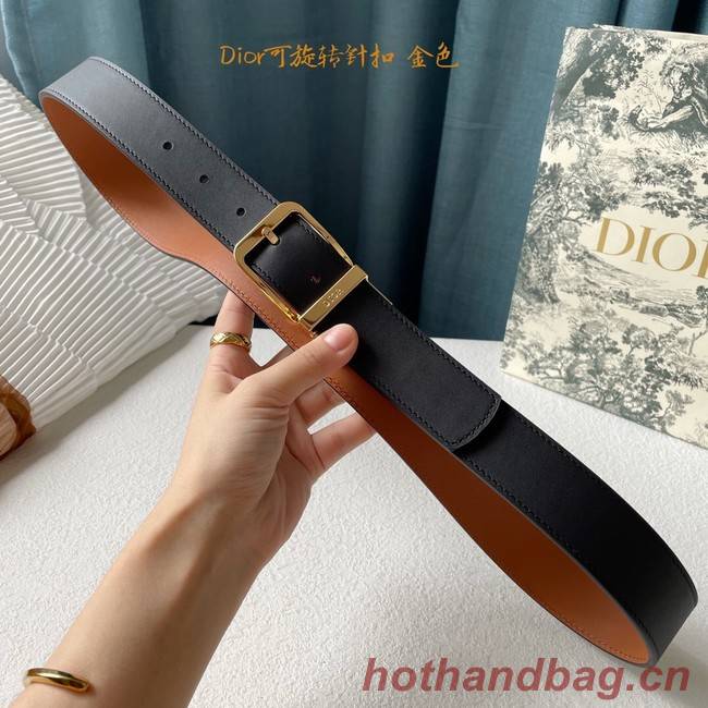 Dior calf leather 35MM BELT 2812