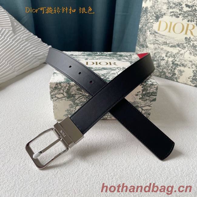 Dior calf leather 35MM BELT 2813