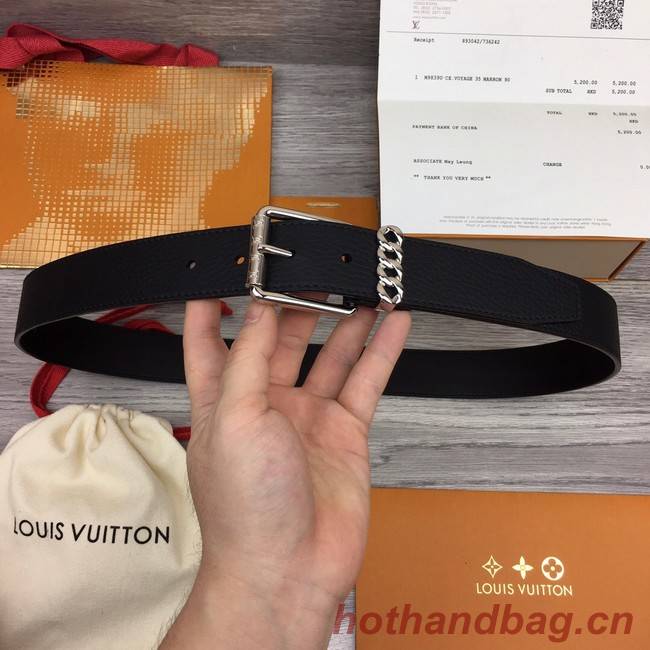 Louis Vuitton calf leather 35MM BELT 2817