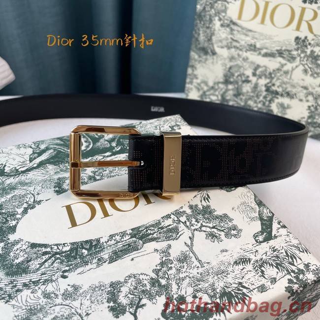 Dior calf leather 35MM BELT M0472S