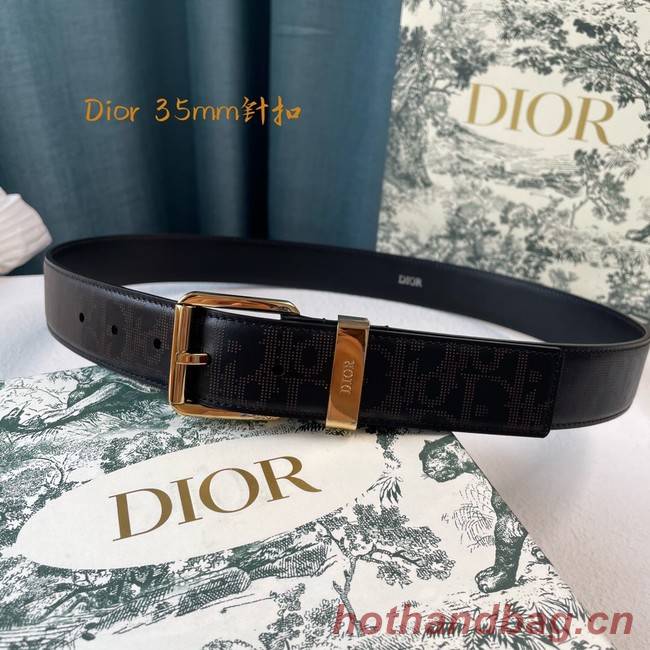 Dior calf leather 35MM BELT M0472S