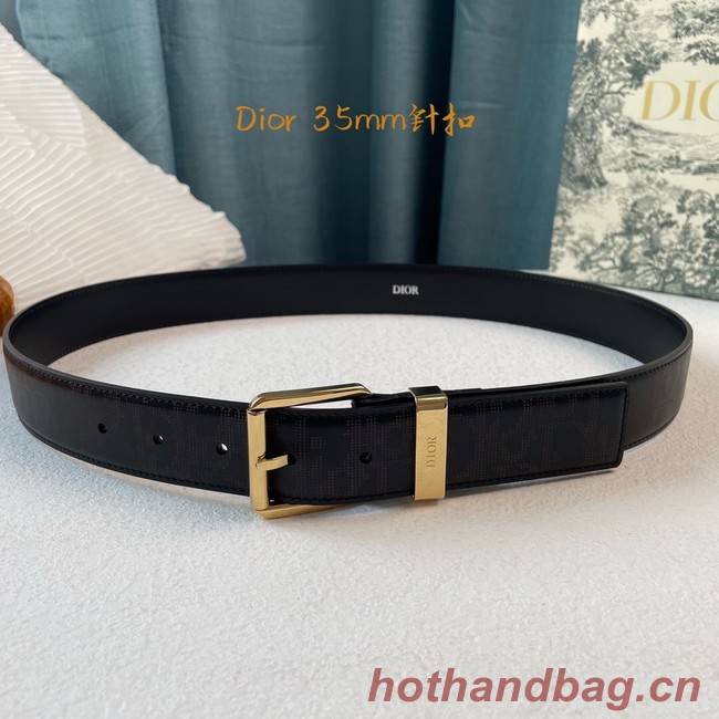 Dior calf leather 35MM BELT M0472S