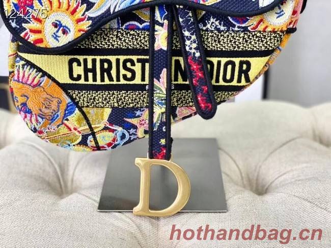 Dior SADDLE BAG Embroidery M0446