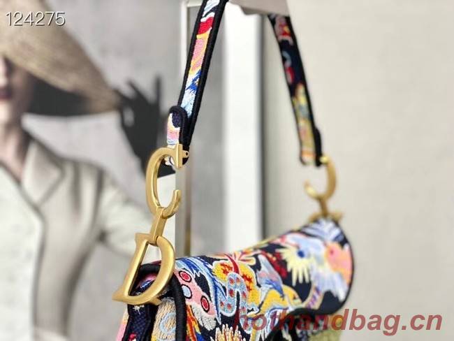 Dior SADDLE BAG Embroidery M0446