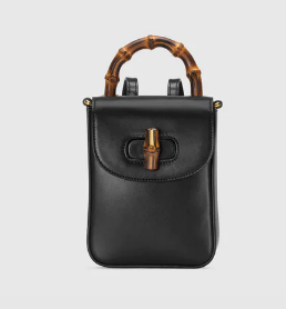 Gucci Bamboo mini handbag 702106 black