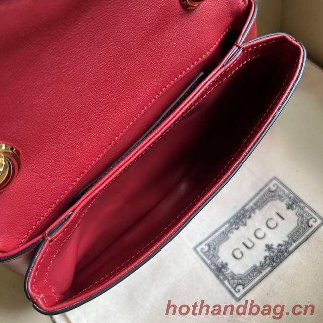 Gucci Blondie mini bag 698643 Burgundy