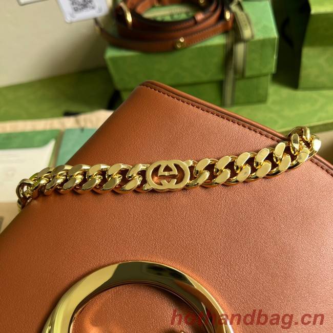 Gucci Blondie shoulder bag 699268 brown