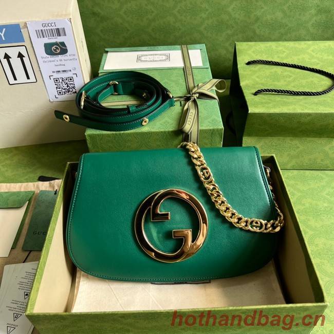 Gucci Blondie shoulder bag 699268 green