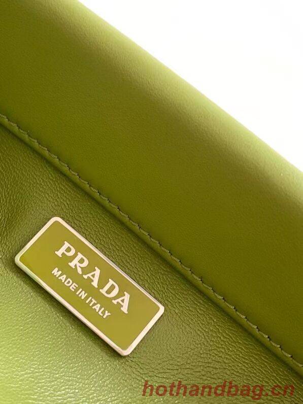 Prada Small leather Prada Supernova handbag 1BA368  green