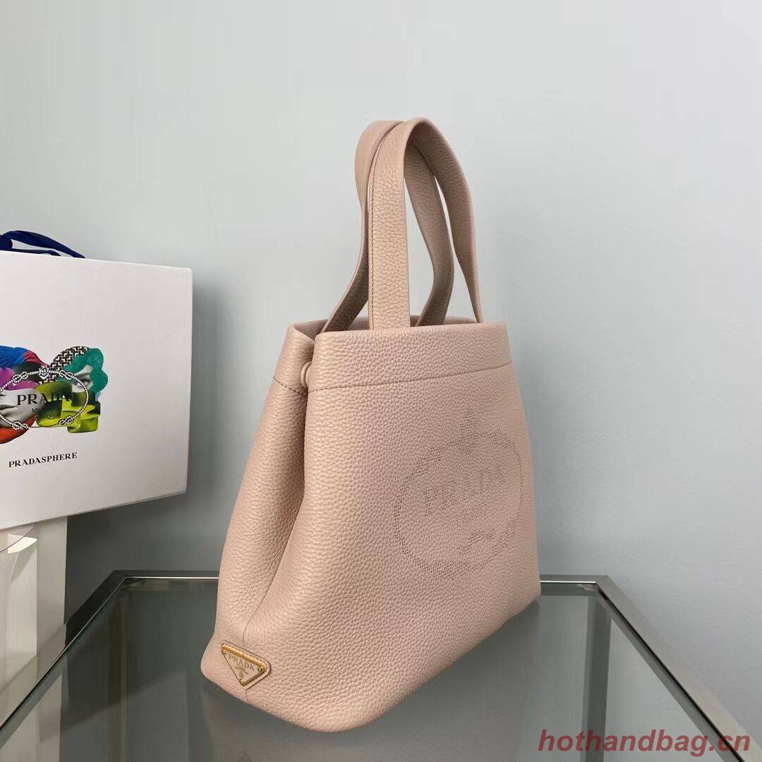 Prada leather tote bag 1AG833 pink