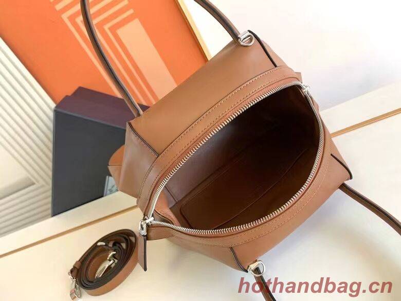 Prada Small leather Supernova handbag 1BA366 caramel