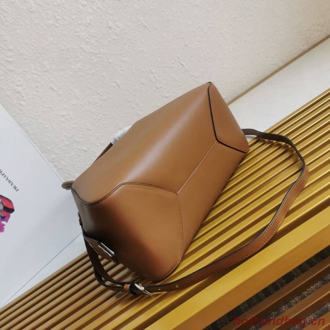 Prada leather Supernova handbag 1BD665 caramel