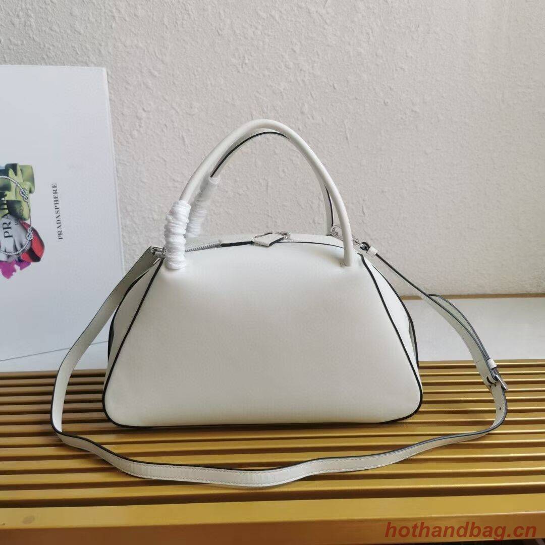 Prada leather Supernova handbag 1BD665 white