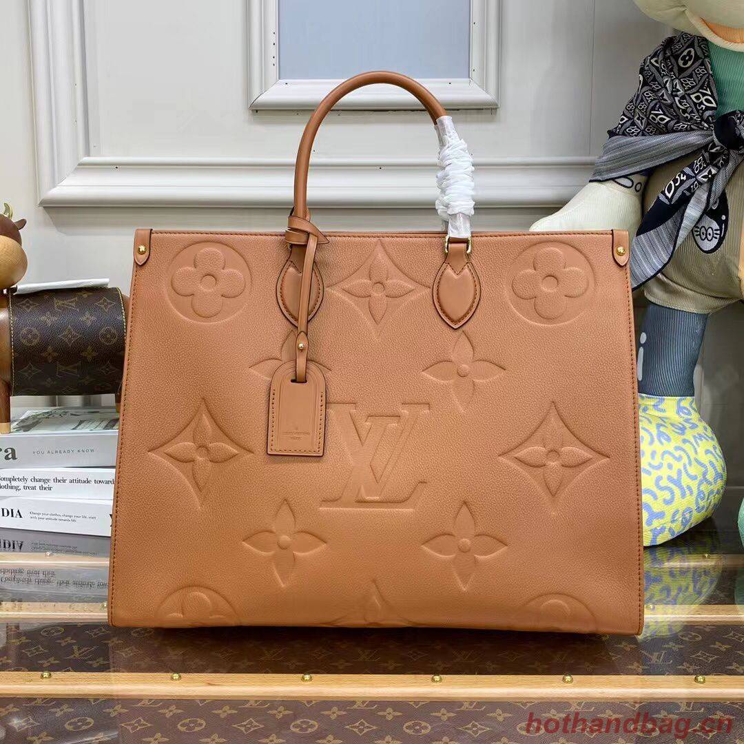 Louis Vuitton Original Leather ONTHEGO GM M46134 Brown