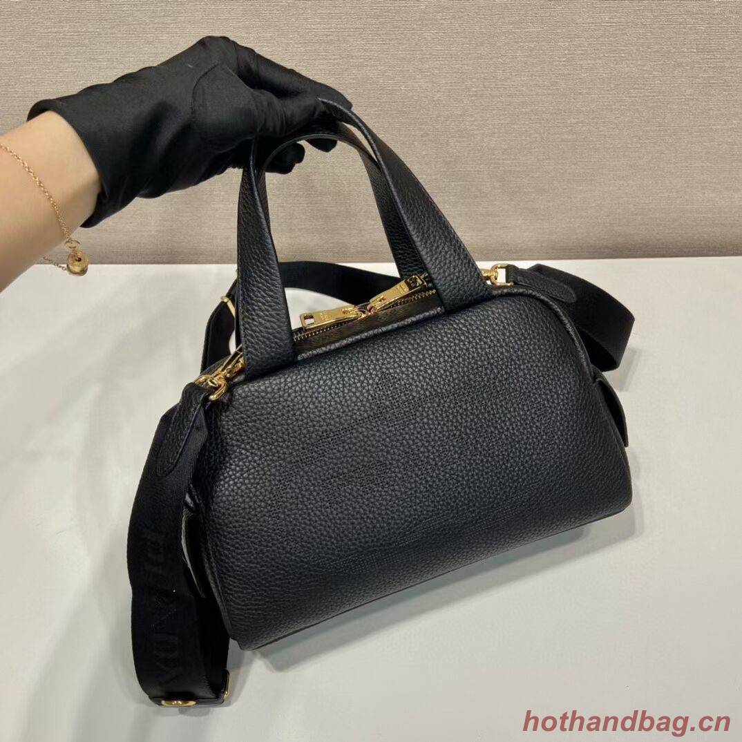 Prada leather tote bag 1DH770 black