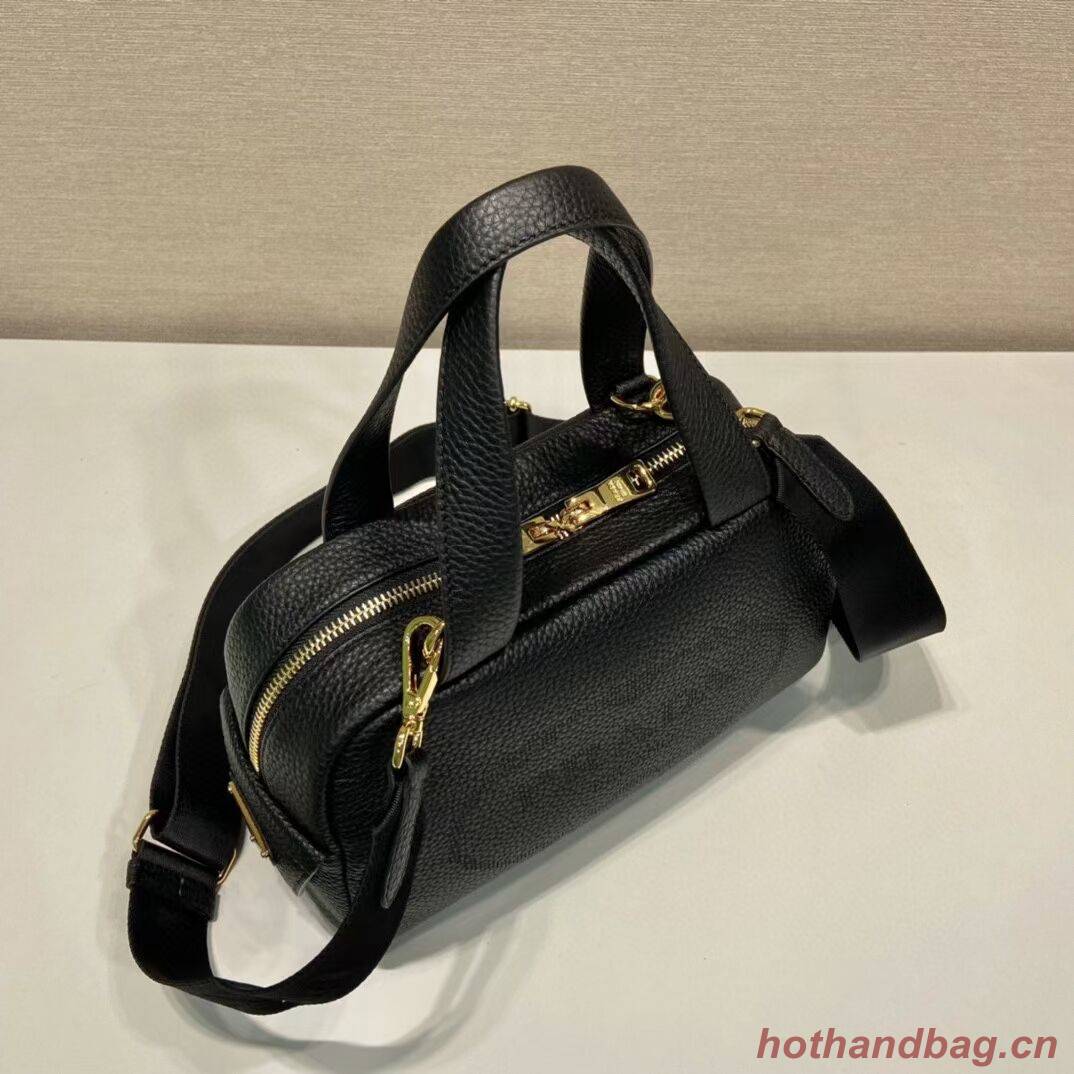 Prada leather tote bag 1DH770 black