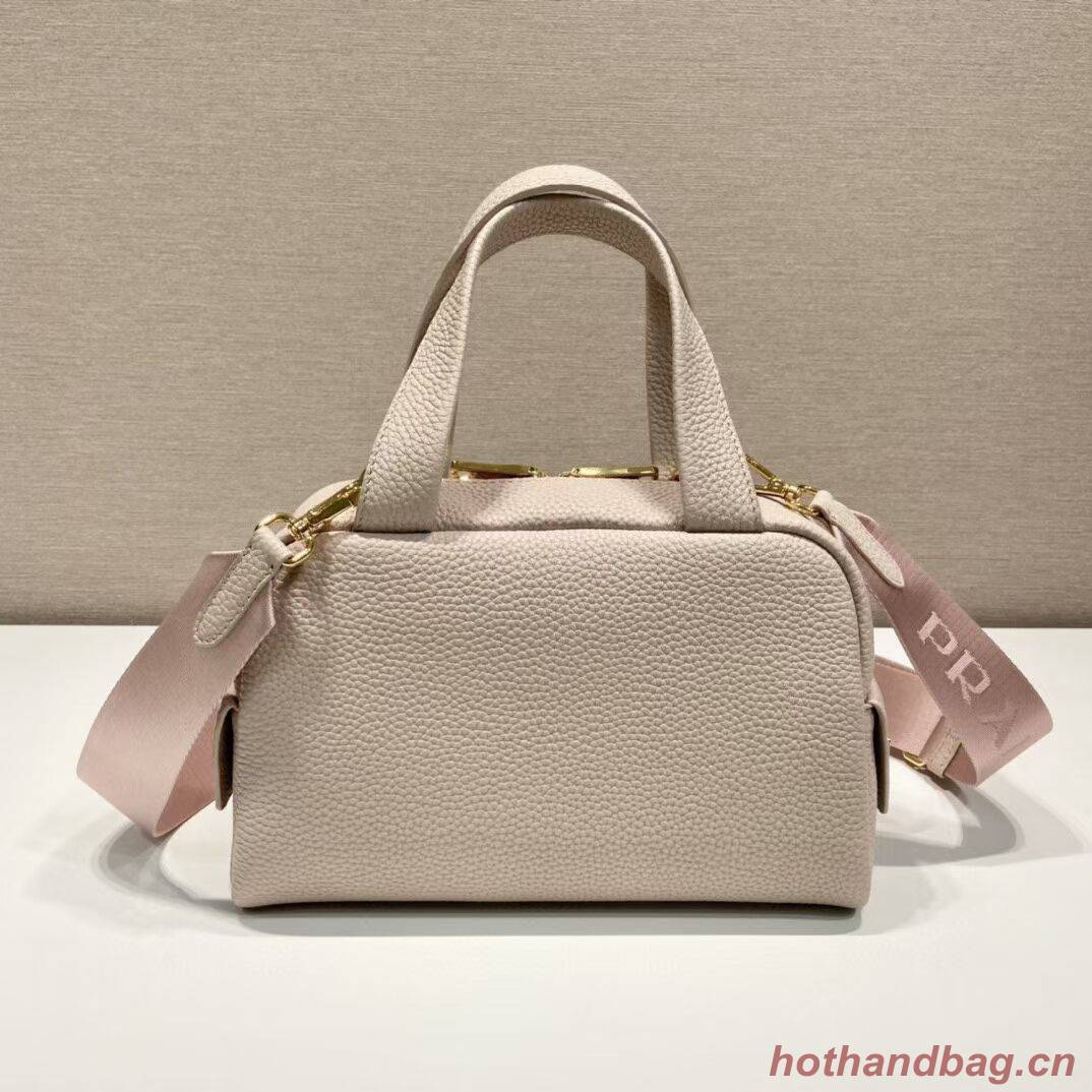 Prada leather tote bag 1DH770 light pink