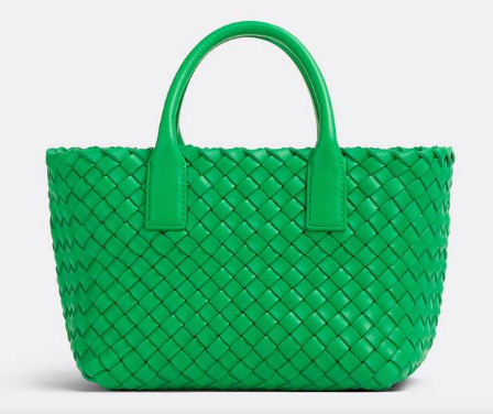 Bottega Veneta Mini Cabat 709464 Parakeet