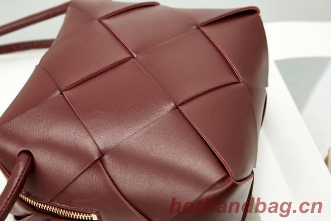 Bottega Veneta Mini Cassette Camera Bag 701915 Barolo