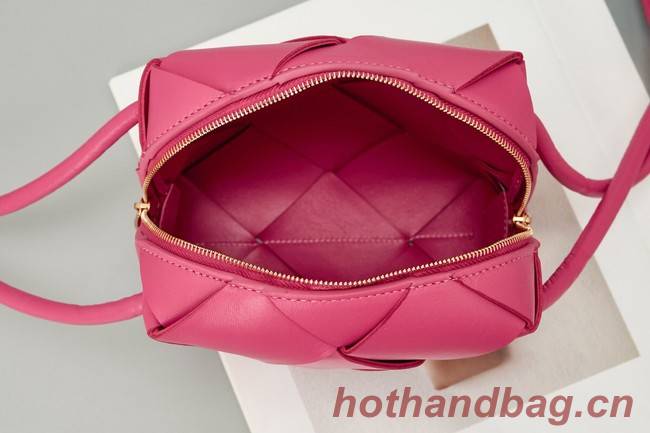 Bottega Veneta Mini Cassette Camera Bag 701915 Cranberry